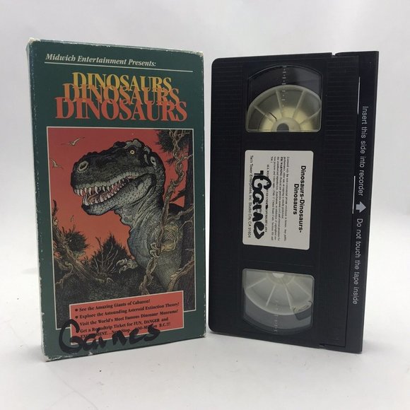 Other - Educational VHS Rare Video Oddity 1987 Dinosaurs, Dinosaurs, Dinosaurs